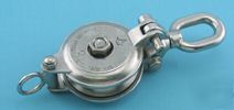 Rated snatch block 316 stainless steel 6