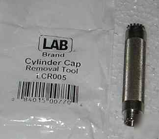 Cap removal tool for schlage & weiser locksmith tools