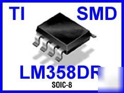 LM358DR LM358 358 low power dual op-amp soic-8 smd 