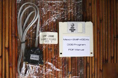 Maxon smp-2000 program cable/soft/manual-SM2150/SM2450