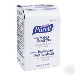 Purell sanitizer aloe bag-in-box 800ML refills goj 9637