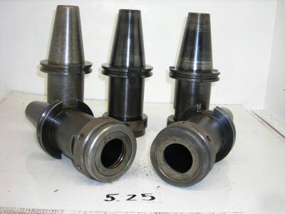 5 cat cv ct 50 collet chuck holders tg 150 guage 5-1/2