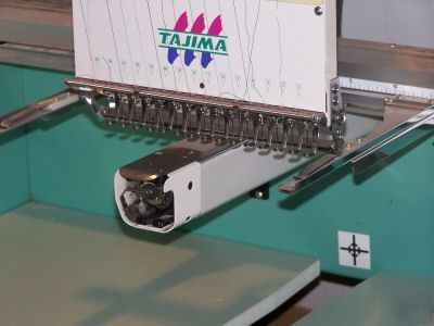 Tajima one-head commercial embroidery machine 