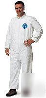 Dupont TY120S-4X tyvek coverall plain suit case/25