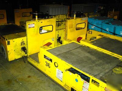 Lektro electric tug carts with reese hitch attachment