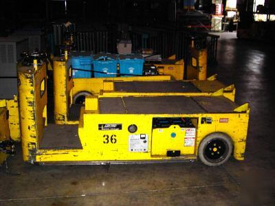 Lektro electric tug carts with reese hitch attachment