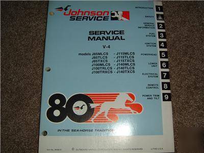 Johnson 1980 v-4 service manual