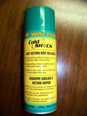 12 - 400ML cans walter cold shock bolt releaser 