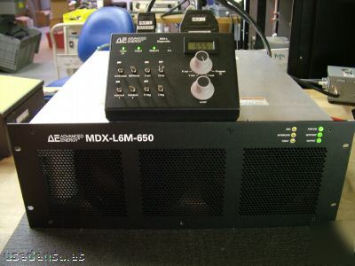 Ae advanced energy mdx-L6M-650 magnetron 3152344-104A