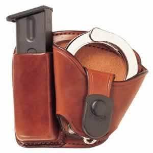 Bianchi combo mag / cuff pouch paddle brown no. 19857