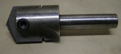 Spade drill large 2.560 dia.insert w/1.057 shank lathe 