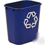 Rubbermaid recycling bin 41-1/4 quart rcp 2957-06