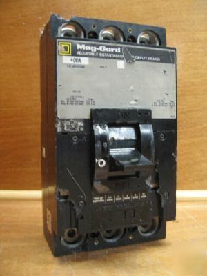 Square d circuit breaker LAL3640036M 400 amp 400A a