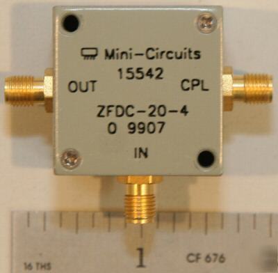 Mini-circuits zfdc-20-4 directional coupler 1-1000 mhz