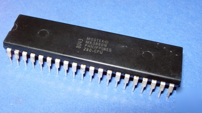 Cpu MK3880N mostek Z80 vintage 1980