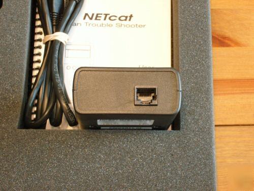 Datacom netcat 800 lan trouble shooter and cable tester