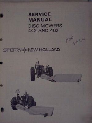 New holland 442,462 disc mowers service manual