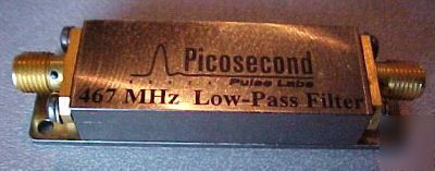New picosecond pulse labs 5915-467 mhz low pass filter / 