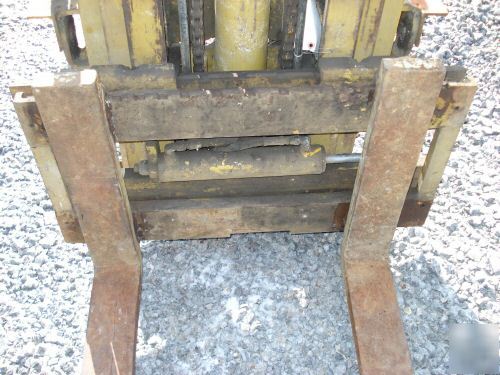 Tractor 3-point yale forklift fork lift loader bail hay