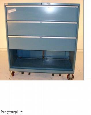 Extra wide lista 4 drawer tool cabinet