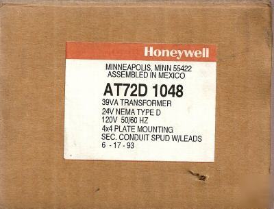 Honeywell AT72D1048 39VA transformer 