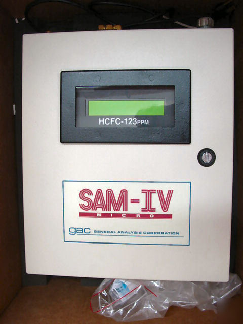 Sam-iv micro refrigerant monitor - hcfc-123 ppm