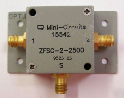 Mini-circuits zfsc-2-2500B 2-way 10-2500 mhz splitter
