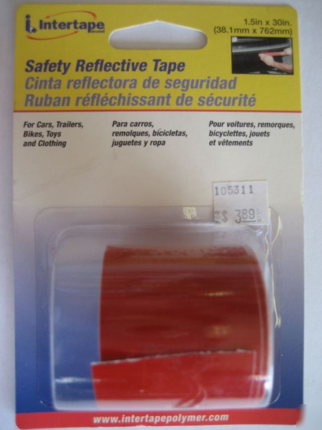 Red safety reflective tape-int 50RED