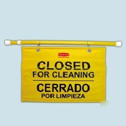Site safety hanging sign-rcp 9S16 yel