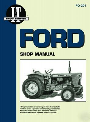 Ford/fordson i&t shop service repair manual fo-201