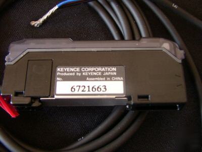 Fiber Optic Probe on Keyence Fs V21r Digital Fiberoptic Sensor