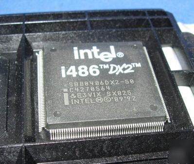New intel I486DX2 SB80486DX-2-50 qfp cpu rare only 1