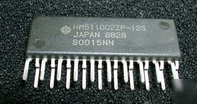 Hitachi 1MEG x 1 zip memory HM511002ZP-12S 511002 nos