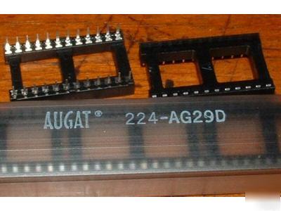 100 augat 24 pin ic sockets 224-AG29D socket