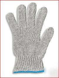Ansell edmont multiknit gray poly/cotton glove size 9