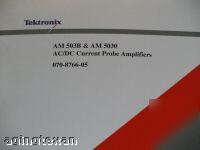 Tektronix AM503B & AM5030 manual