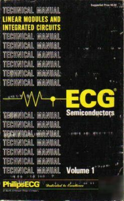 Ecg linear modules and integrated circuits vol 1 1986