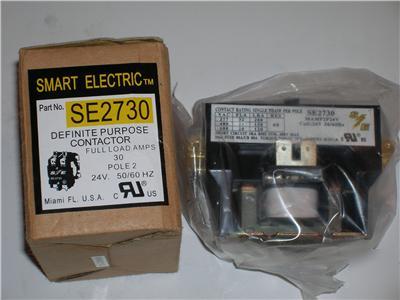 New 30 amp 2 pole 24V contactor ( )