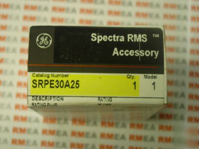New SRPE30A25 ge 25 amp rating plug - 