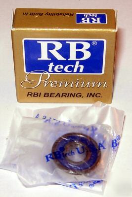 R4RS premium grade ball bearings, 1/4