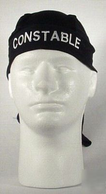 New constable motorcycle durags (black) brand 