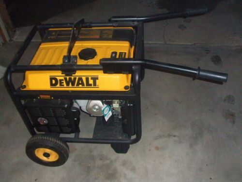 New dewalt DG7000 generator, (8 hours)