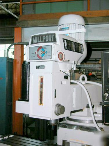 Millport model 3KV hiic 3 axis knee type vertical mill
