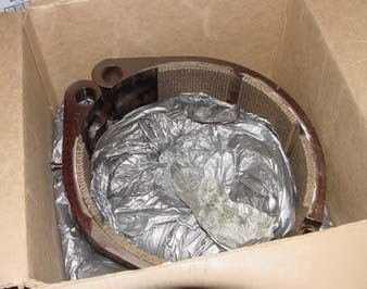 New cincinnati #9 press brake shoe drum in box