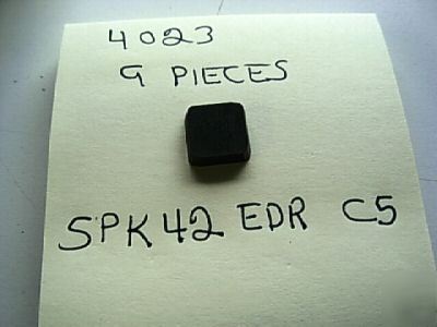 SPK42EDR C5 carbide inserts 4023 1 lot of 10 pieces 