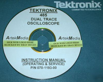 Tek 485 service & operating manual