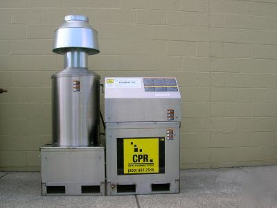Industrial hot water pressure washer, phosphate wash