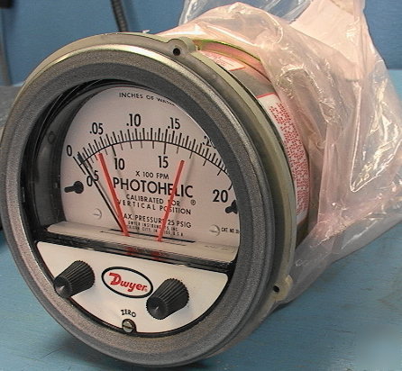 New dwyer photohelic low air pressure controller u/lset