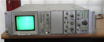 Tektronix 7633 mainframe oscilloscope w/ 7A26 & 7B53A