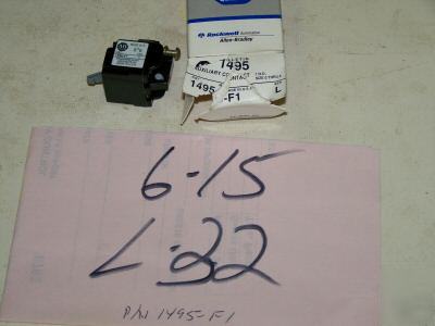 1 allen bradley auxiliary contact for starter/contactor